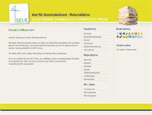 Tablet Screenshot of boerse.afg-selk.de
